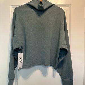 RHONE Women's Dream Glow Mock Neck Blue Hue